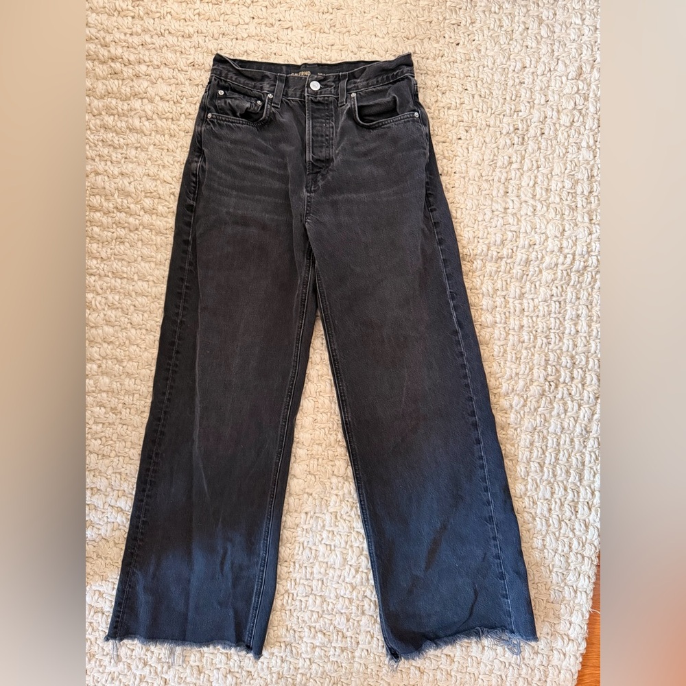 GRLFRND Charcoal Denim Jeans